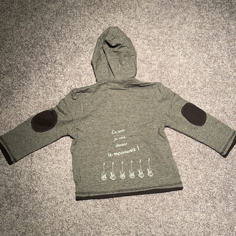 NWT 3 Pommes Boys Rock Star Hoody - Picture 3 of 4